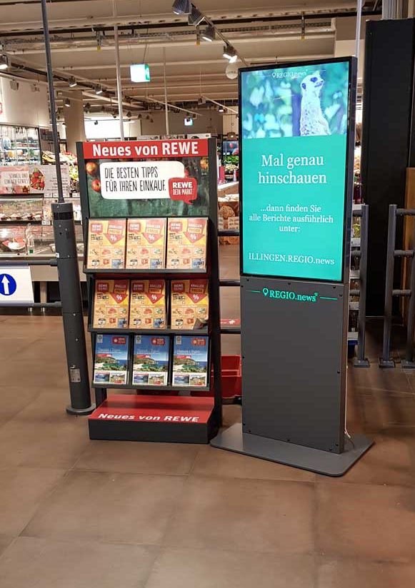 REGIO-news-Illingen-REWE-Straub-Terminal-web REGIO.news Terminal in Illingen - REWE Markt Andreas Straub