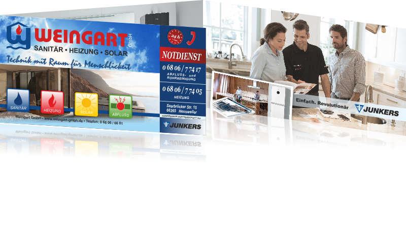 Weingart GmbH Heusweiler Selfmailer - Weingart GmbH - Kundenkommunikation für Stammkunden